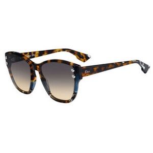 Dior DiorAddict3 Sunglasses Blue Havana Brown